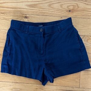 J. Crew Navy Linen Harbor 3” Shorts